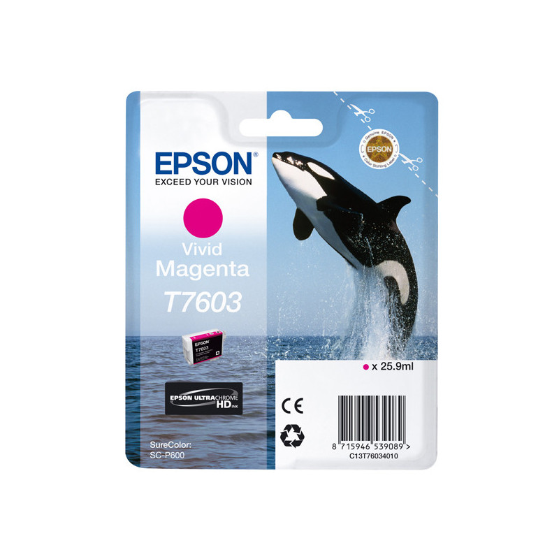 'CARTUCCIA INCHIOSTRO A PIGM.MAGENTA T7603