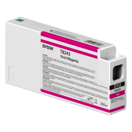 TANICA INCHIOSTRO MAGENTA 350 ML PER PLOTTER EPSON SURECOLOR SERIES SC-P6000/