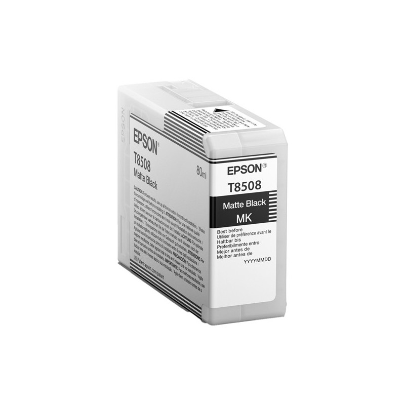 Epson Cartuccia Nero Matte T5808N per UltraChrome HD _80ml