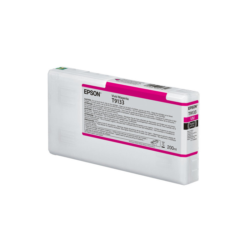 Epson Cartuccia T9133 Vivid Magenta 200 ml