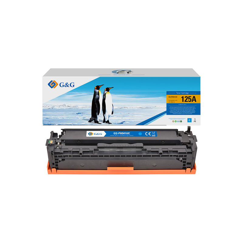 Toner Compatibile GG Ciano PER HP Color LaserJet CP1215/CP1217/CP1510/CP1514