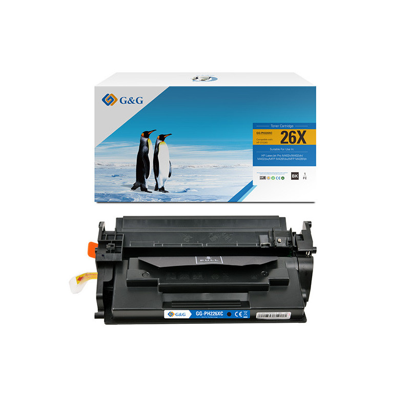 Toner Compatibile GG Nero per HP LaserJet Pro M402n/M402dn/M402dw/MFP M426fdw