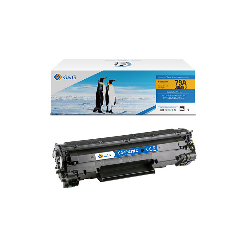 Toner Compatibile GG Nero per HP LaserJet Pro M12a/M12wMFP M26a/M26w/M26nw