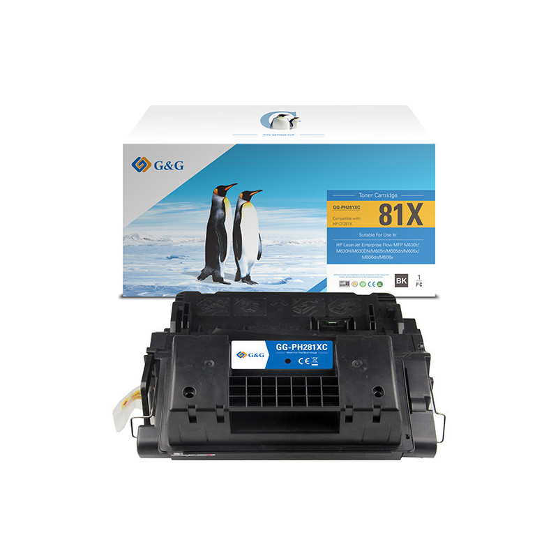 Toner Compatibile Nero GG per HP LaserJet Enterprise Flow MFP M630z/M630H/M630D