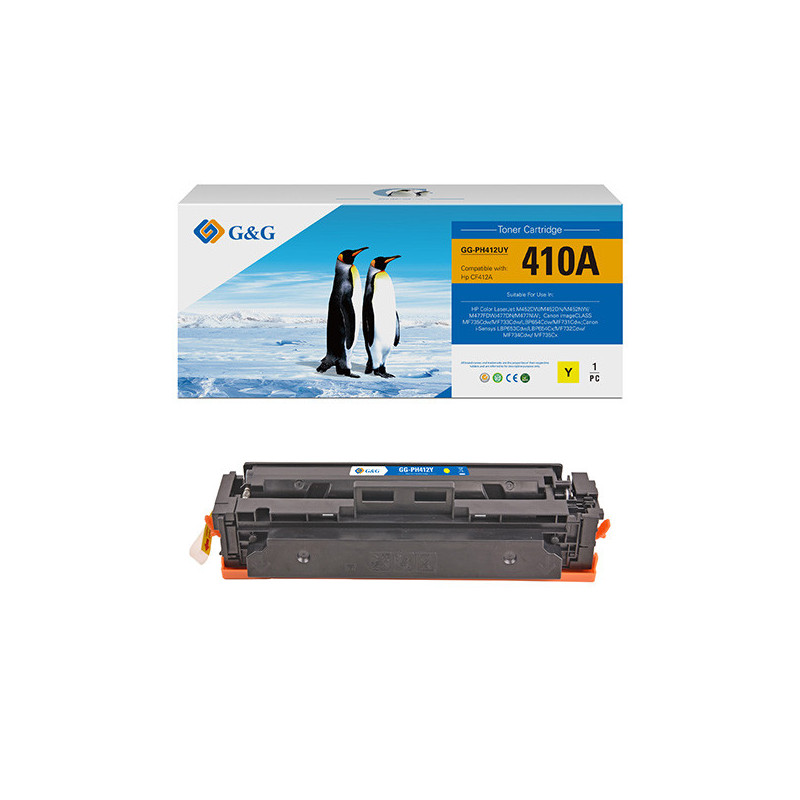 Toner Compatibile GG Giallo PER HP Color LaserJet M452DW/M452DN/M452NW/M477FDW