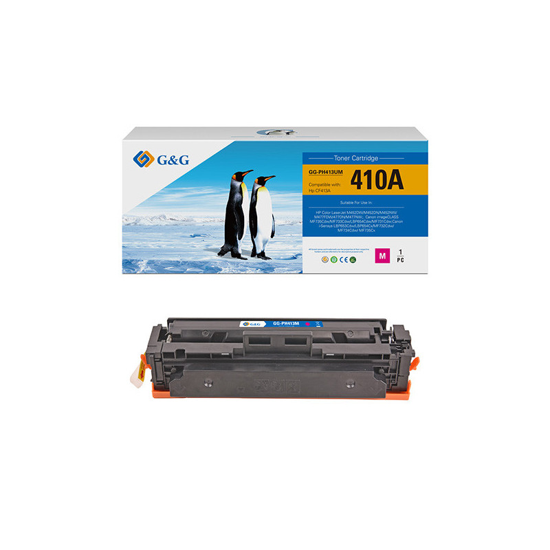 Toner Compatibile GG Magenta PER HP Color LaserJet M452DW/M452DN/M452NW/M477FDW