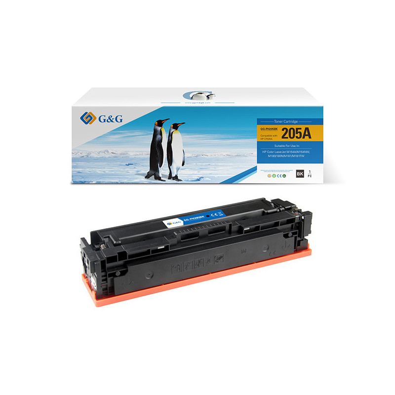 Toner Compatibile GG Nero per HP Color Laserjet M154A/M154NW,M180/180N/M181/M18