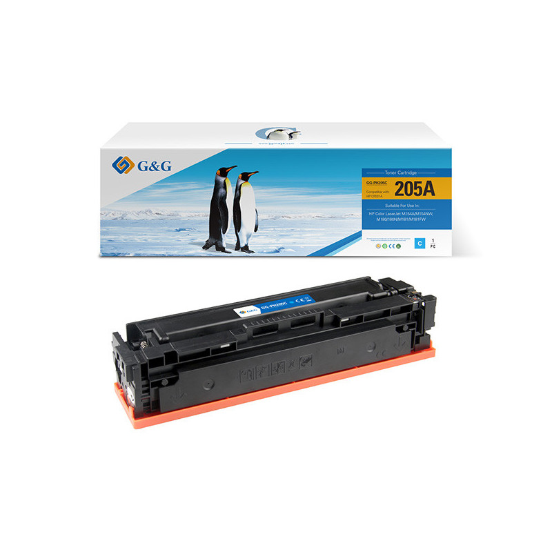 Toner Compatibile GG Ciano PER HP Color Laserjet M154A/M154NW,M180/180N/M181