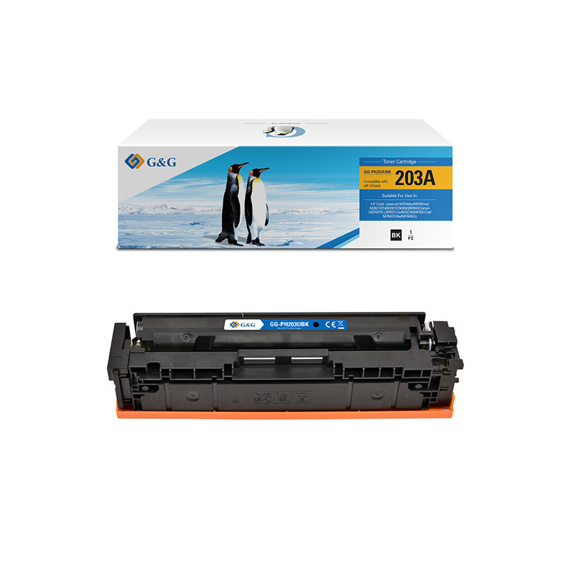 Toner Compatibile GG Nero per HP Color LaserJet M254dw/M254nw/M281FDN/M281FDW