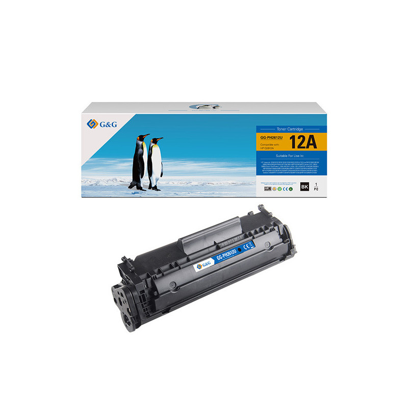 Toner Compatibile GG Nero per HP LaserJet 1010/1012/1015/1018/1020/1022/1022n