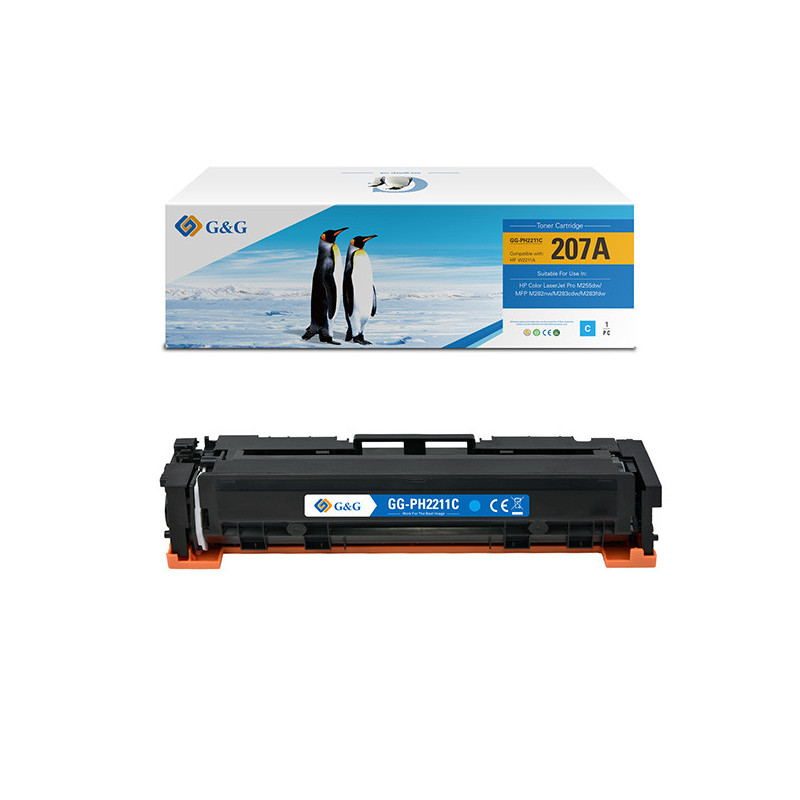 Toner Compatibile GG Ciano PER HP Color LaserJet Enterprise Flow M681z/ M681dh