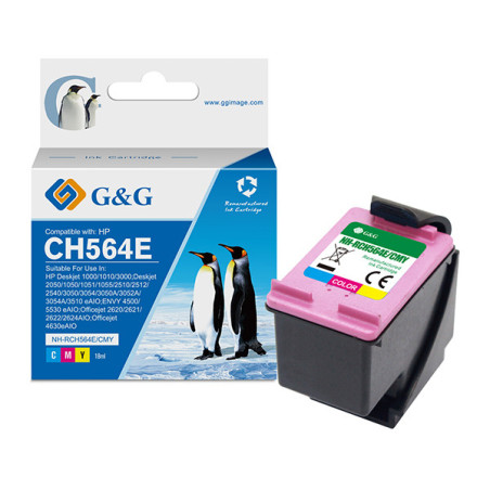 Cartuccia ink rigenerata Colore GG per HP Deskjet 1000/1010/3000Deskjet 2050