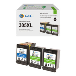 Cartuccia ink rigenerata Nero GG per HP DeskJet 2710/2120/2721/2722/2723/272