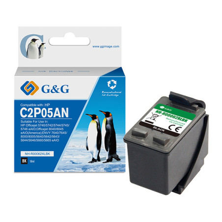 Cartuccia ink rigenerata GG per HP Officejet 5740/5742/5744/5745/5746 eAIO