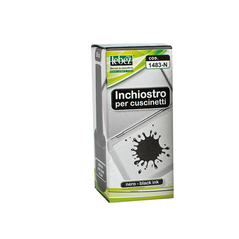 INCHIOSTRO NERO 30ml ART.141 S/OLIO X CUSCINETTI LEBEZ