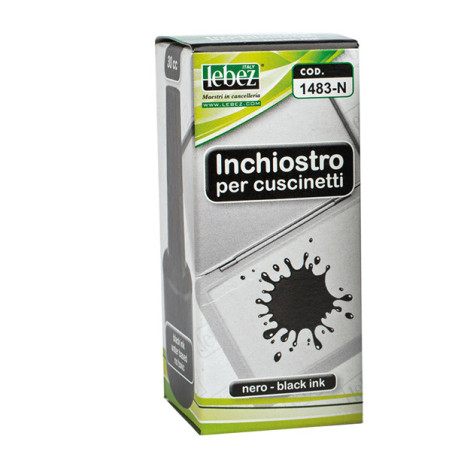 INCHIOSTRO NERO 30ml ART.141 S/OLIO X CUSCINETTI LEBEZ