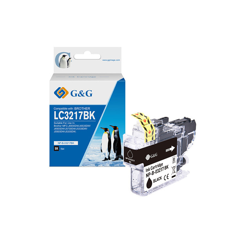 Cartuccia ink compatibile GG Nero per Brother MFC-J6930DW/J6530DW/J6935DW/J5730