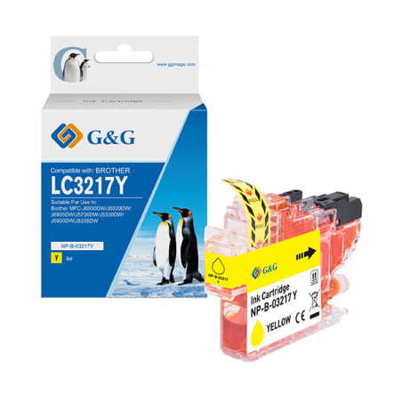 Cartuccia ink compatibile GG Giallo per Brother MFC-J6930DW/J6530DW/J6935DW