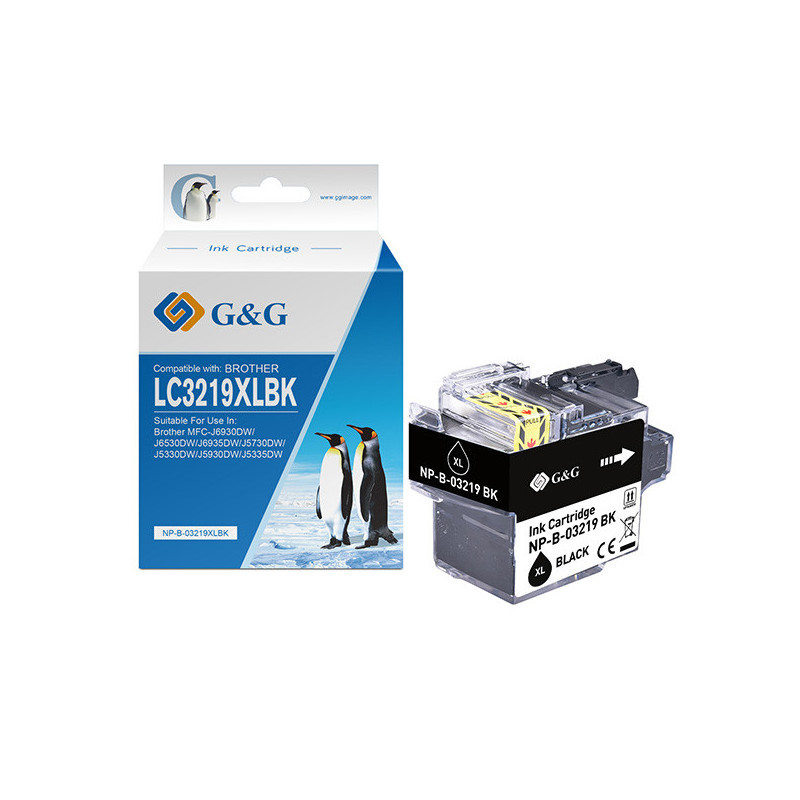 Cartuccia ink compatibile GG Nero per Brother MFC-J6930DW/J6530DW/J6935DW/J5730