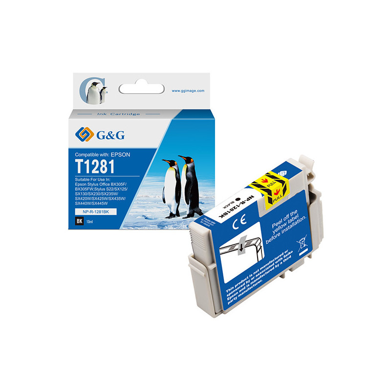 Cartuccia ink compatibile GG Nero per Epson Stylus Office B305F/B305FW