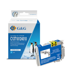 Cartuccia ink compatibile GG Ciano per Epson P-30/102/202/205/305/402/405