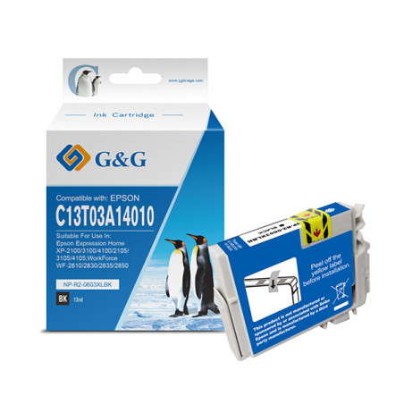 Cartuccia ink compatibile GG Nero per Epson Expression Home XP-2100/3100/4100