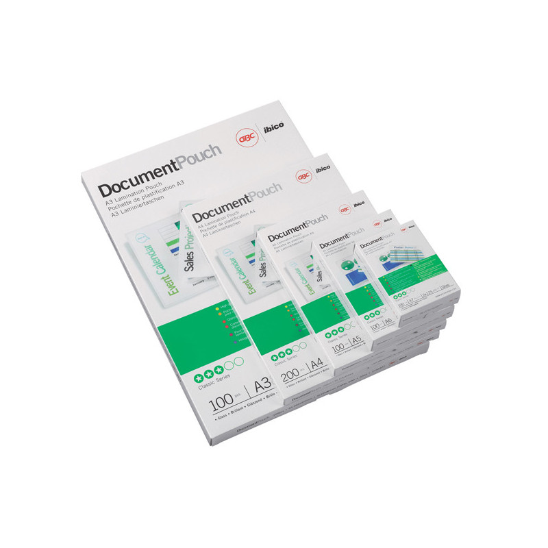 Scatola 100 pouches 2x125mic 111x156mm A6 GBC