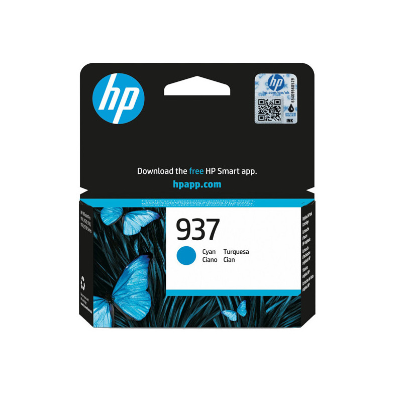 Hp Cartuccia ink 937 Ciano