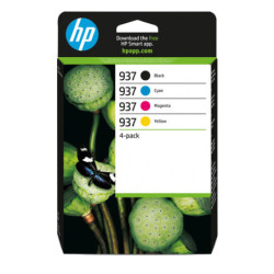 Hp Cartuccia 4-Pack 937 C/M/Y/K