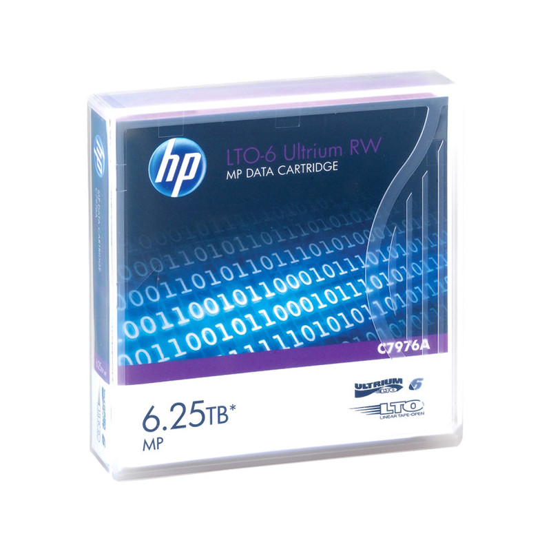 CARTUCCIA DATI HP ULTRIUM LTO-6 6,25 TB MP RW