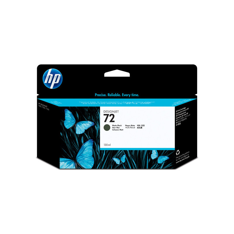 CARTUCCIA D'INCHIOSTRO HP 72 NERO OPACO, DA 130 ML CON INCHIOSTRO HP VIVERA