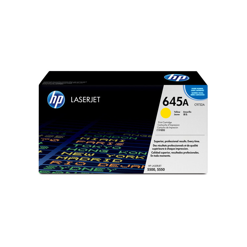 CARTUCCIA DI STAMPA SMART PER STAMPANTI HP COLOR LASERJET 5500 GIALLO 12000PG.