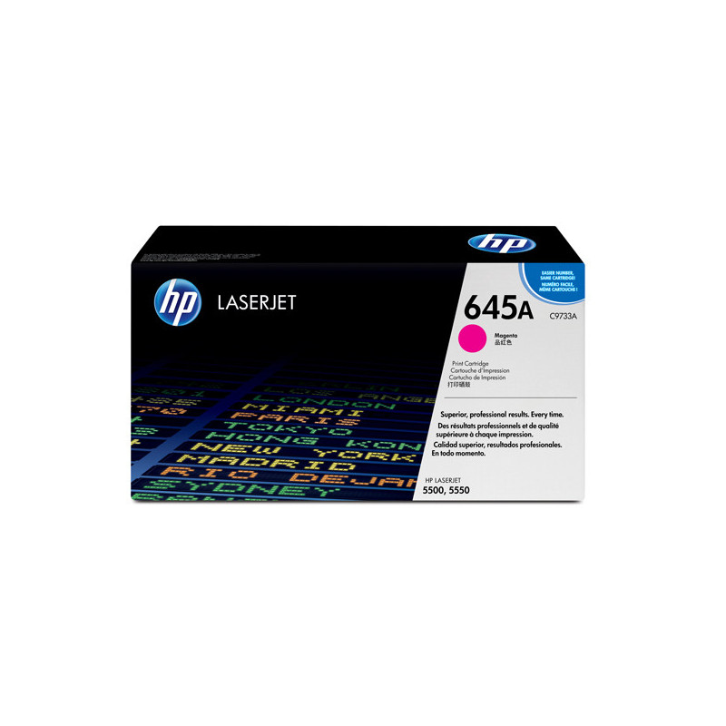 CARTUCCIA DI STAMPA SMART PER STAMPANTI HP COLOR LASERJET 5500 MAGENTA 12000PG.