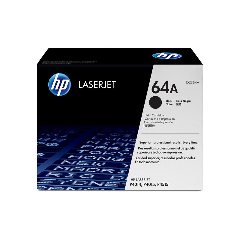 CARTUCCIA DI STAMPA NERO LASERJET CC364A