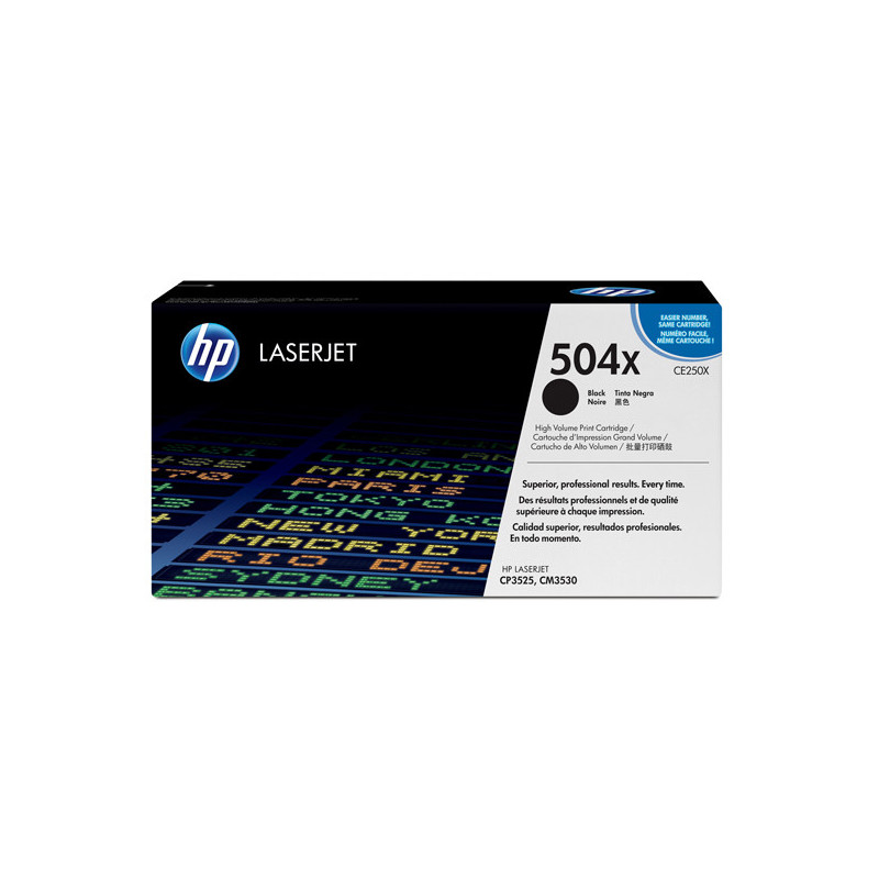 TONER NERO COLOR LASERJET CE250X PRINT CARTRIDGE WITH COLORSPHERE