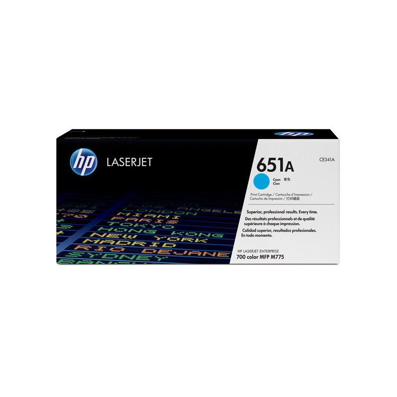 HP 651A TONER CARTRIDGE CIANO