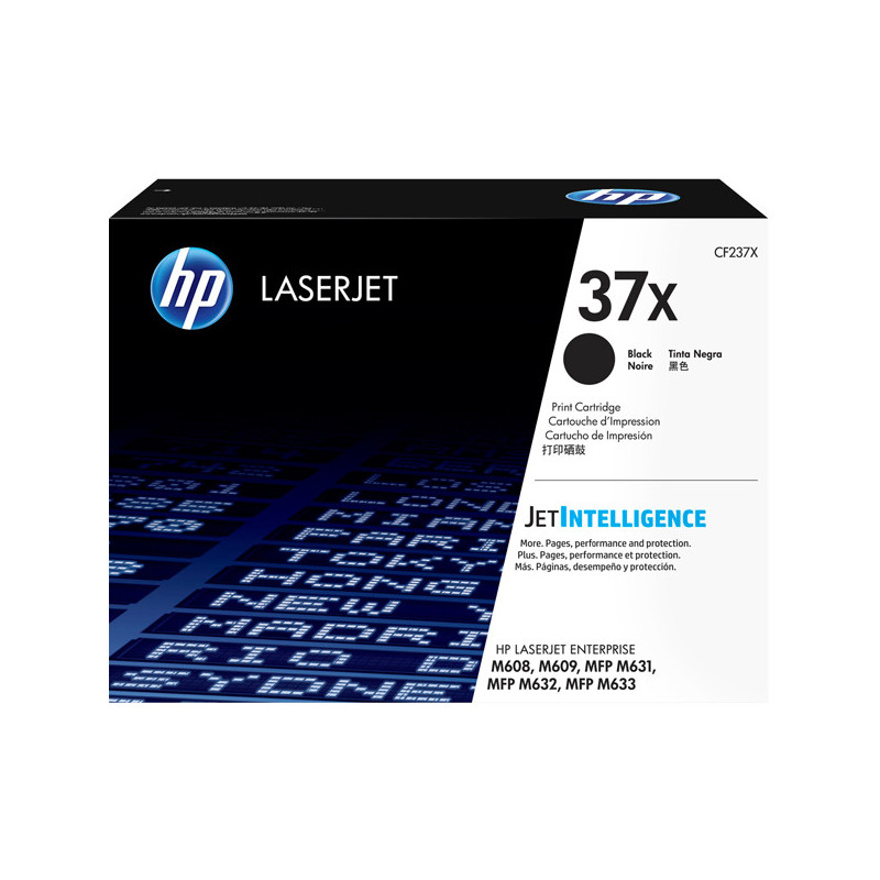 TONER NERO HP 37X LASERJET ENTERPRISE SERIE M631-M632-M608-M609