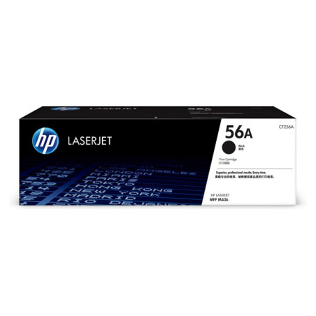 Toner nero LaserJet HP 56A