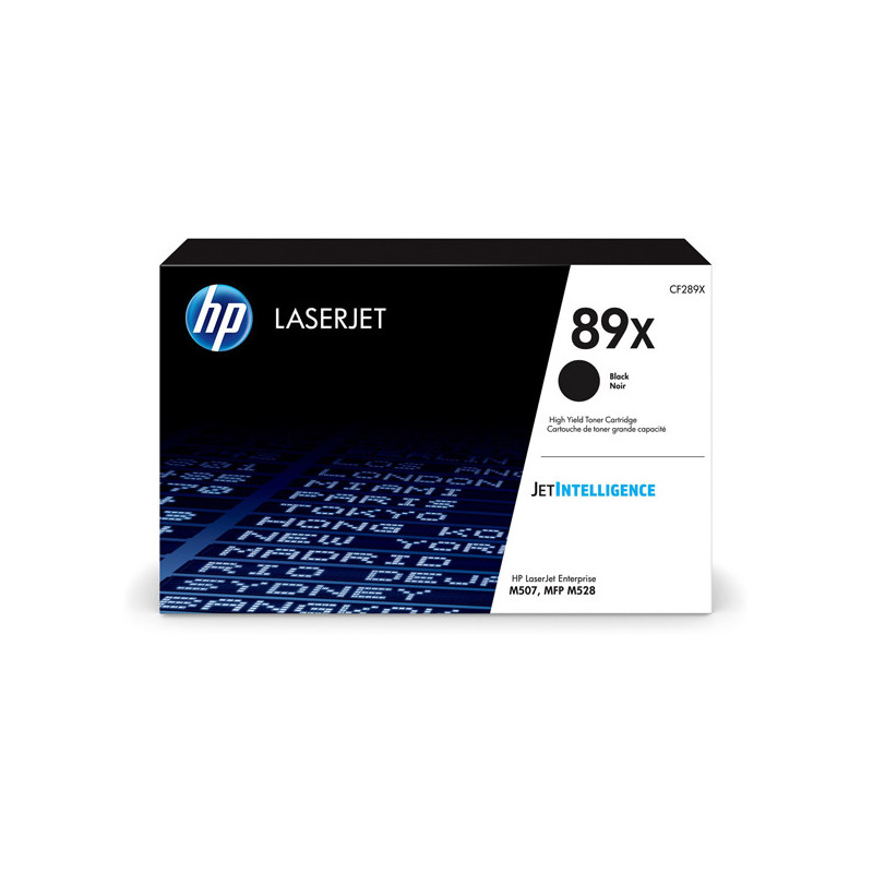 Toner Hp Nero 89X per LaserjetEnterprise M507-MFP M528