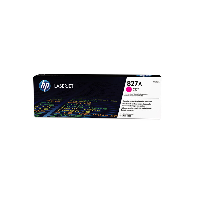 HP 827A TONER CARTRIDGE MAGENTA LASER JET