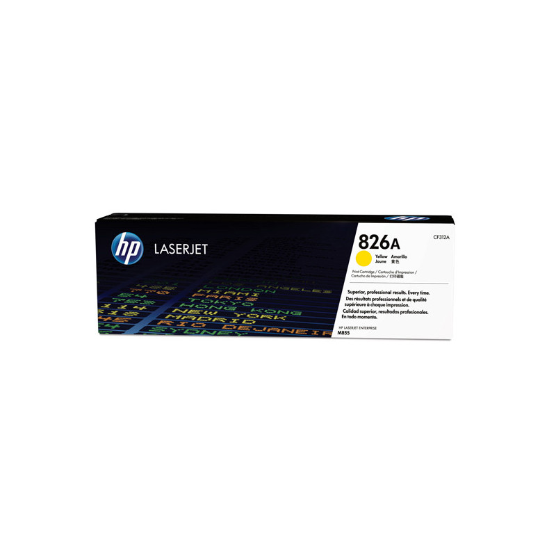 HP 826A TONER CARTRIDGE GIALLO LASER JET