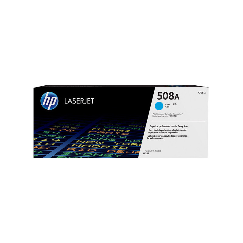 HP 508A TONER CARTRIDGE CIANO LASER JET SERIE M552/M553