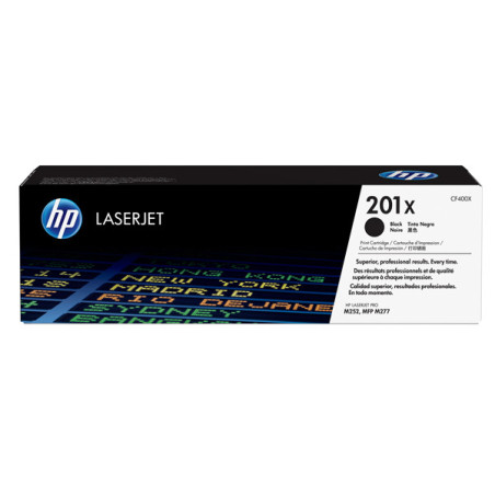 HP 201X TONER CARTRIDGE NERO LASER JET SERIE M252/M277 ALTA CAPACITA