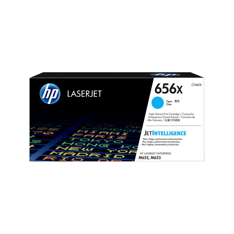 TONER CIANO HP656X COLOR LASERJET ENTERPRISE M652-M653