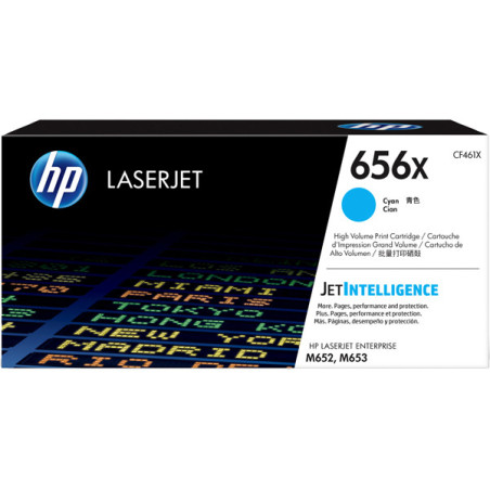 TONER CIANO HP656X COLOR LASERJET ENTERPRISE M652-M653