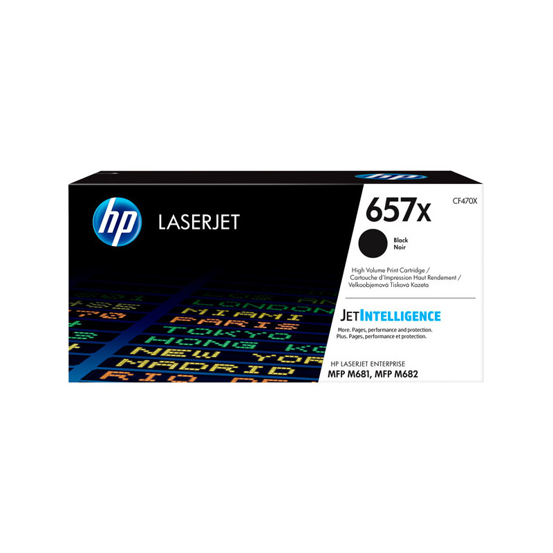 TONER NERO HP 657X COLOR LASERJET ENTERPRISE M681-M682