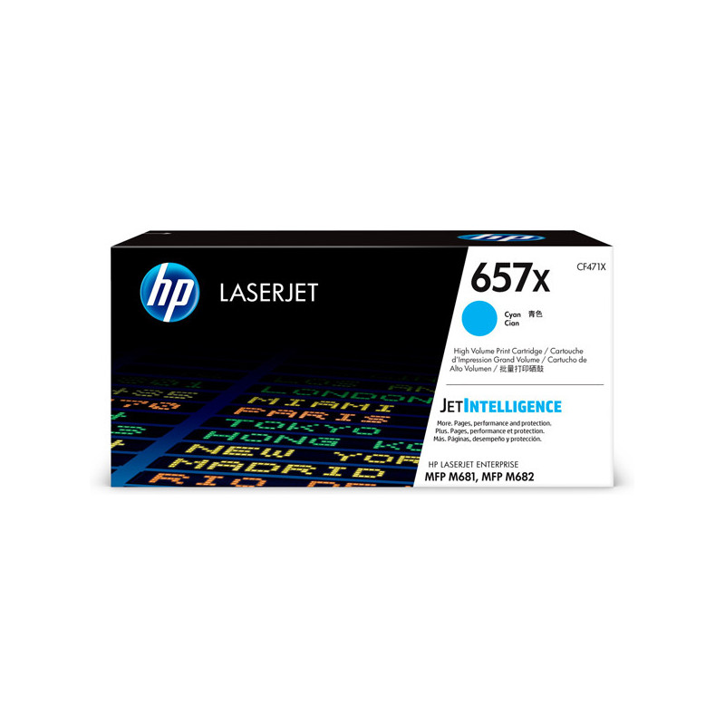 TONER CIANO HP 657X COLOR LASERJET ENTERPRISE M681-M682