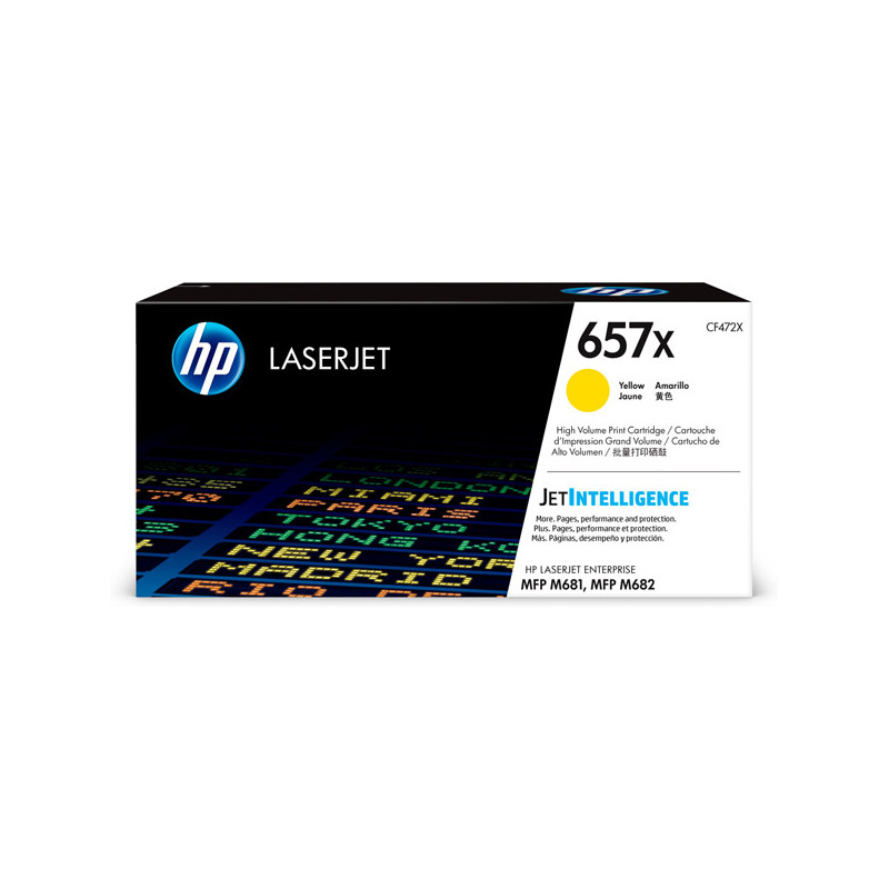 TONER GIALLO HP 657X COLOR LASERJET ENTERPRISE M681-M682