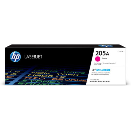 Cartuccia toner magenta originale LaserJet HP 205A_1.000PAG