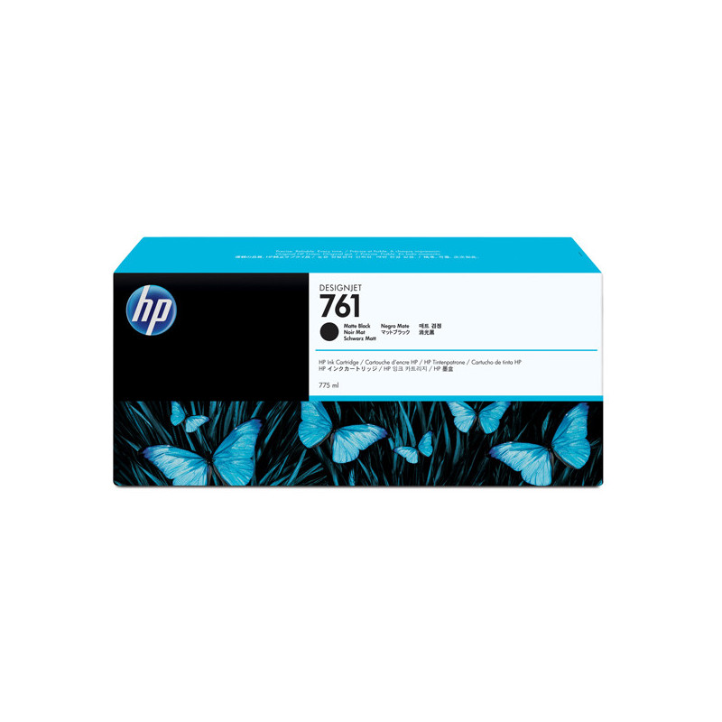 CARTUCCIA NERO OPACO DESIGNJET HP 761 DESIGJET T7100 775ML